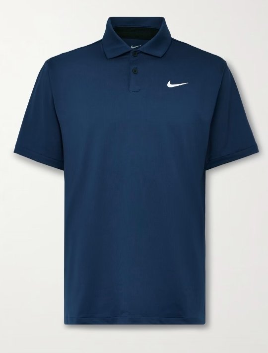 Camiseta de golf Nike Azul Oscura
