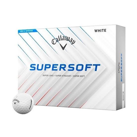 Bolas de golf Callaway Supersoft nuevas