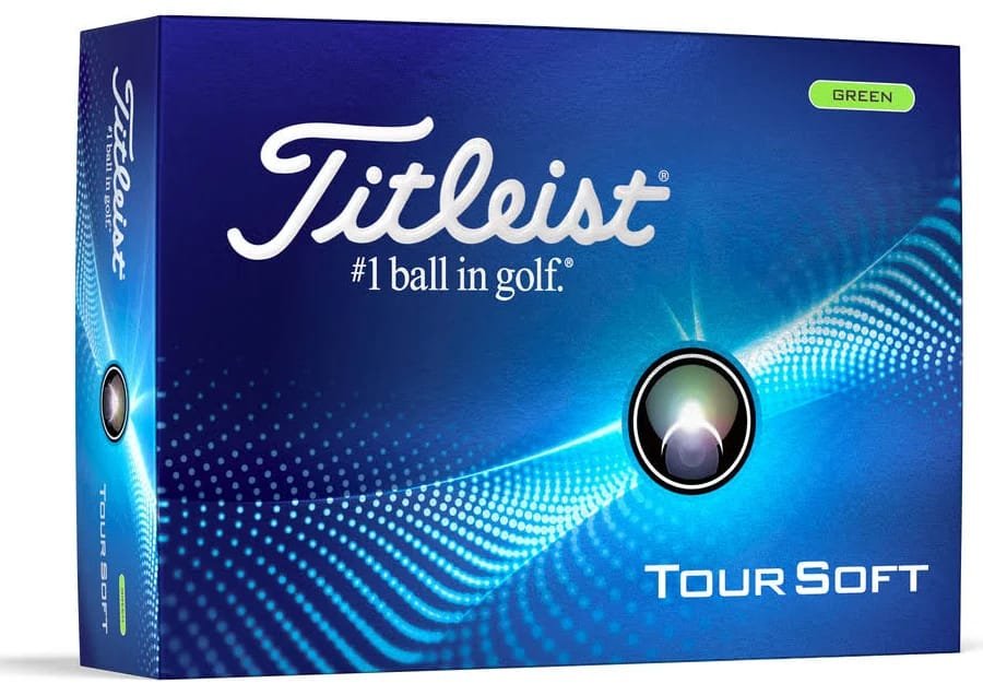 Bolas de golf Titleist Tour Soft Verdes