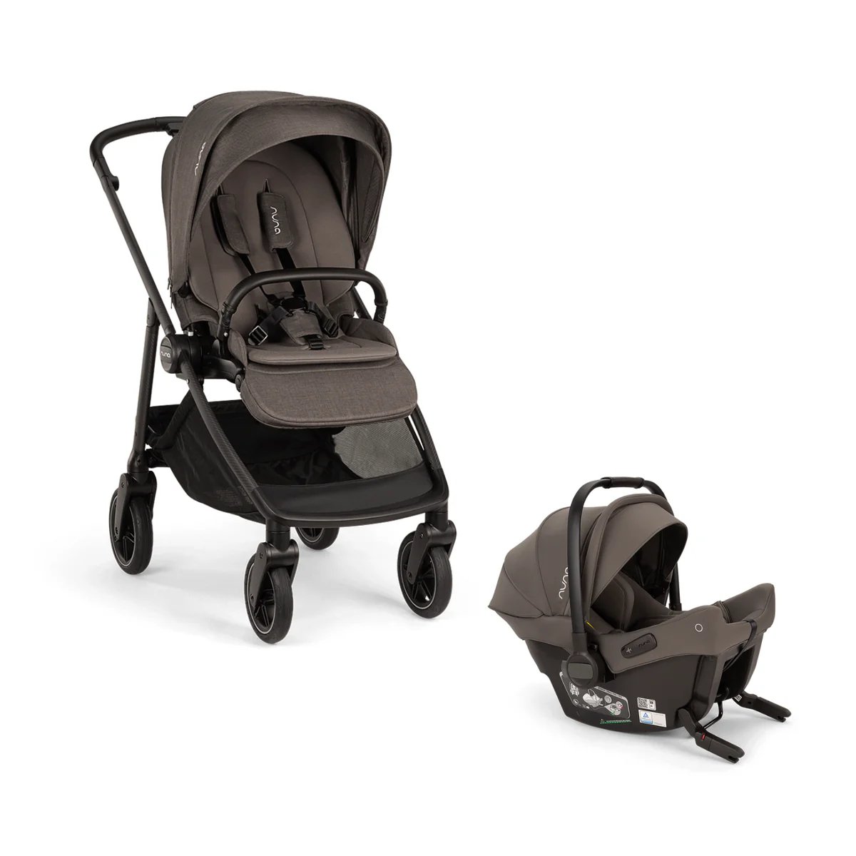 Coche para bebé Nuna Swiv + pipa Urban Thunder
